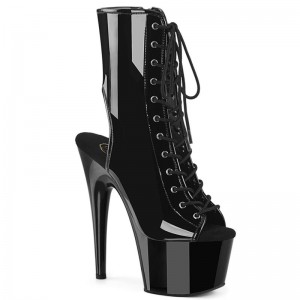 Pleaser Adore-1016 Laarzen Dames Zwart | TVEHP-BE