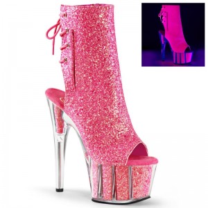 Pleaser Adore-1018G Laarzen Dames Roze | BJGSM-BE