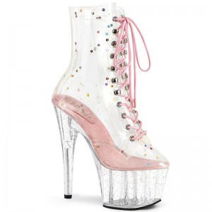 Pleaser Adore-1020C-2 Laarzen Dames Roze | PMVCT-BE