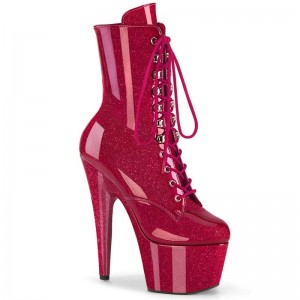 Pleaser Adore-1020GP Laarzen Dames Roze | IXMNB-BE