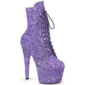 Pleaser Adore-1020GWR Laarzen Dames Paars | YBZAD-BE