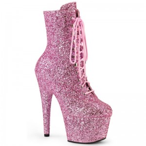 Pleaser Adore-1020GWR Laarzen Dames Roze | GJPUZ-BE