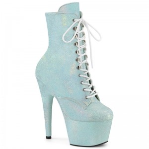 Pleaser Adore-1020SDG Laarzen Dames Mintgroen | EYPGI-BE