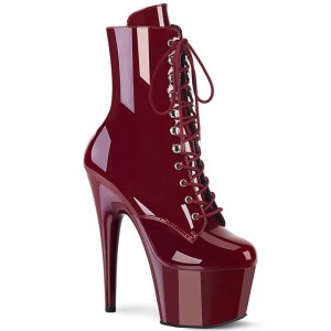 Pleaser Adore-1020 Laarzen Dames Bordeaux | LFICY-BE