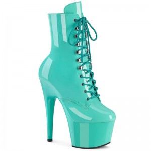 Pleaser Adore-1020 Laarzen Dames Turquoise | DHVQG-BE