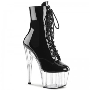 Pleaser Adore-1020 Laarzen Dames Zwart | KBLDT-BE