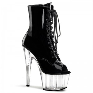 Pleaser Adore-1021 Laarzen Dames Zwart | HQCRK-BE