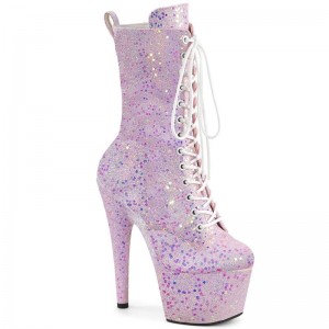 Pleaser Adore-1040-IG Laarzen Dames Roze | SRMNC-BE
