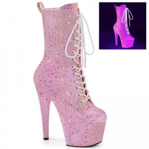 Pleaser Adore-1040-IG Laarzen Dames Roze | EGYXQ-BE