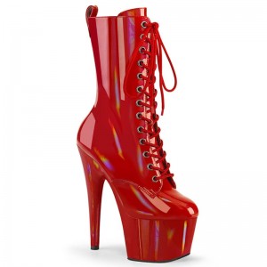 Pleaser Adore-1040WR-HG Laarzen Dames Rood | JUTOP-BE