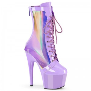 Pleaser Adore-1047 Laarzen Dames Paars | CHUFD-BE