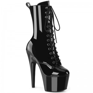 Pleaser Adore-1049WR Laarzen Dames Zwart | FNJUT-BE