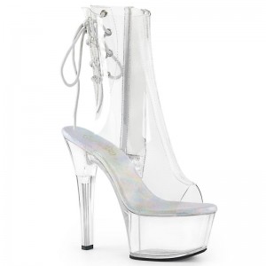 Pleaser Aspire-1018C Laarzen Dames Clear | APFRL-BE