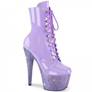 Pleaser Bejeweled-1020-7 Laarzen Dames Paars | VUMCQ-BE
