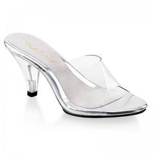 Pleaser Belle-301 Badslippers Dames Clear | DBKYV-BE