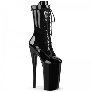 Pleaser Beyond-1050 Laarzen Dames Zwart | GRMXE-BE