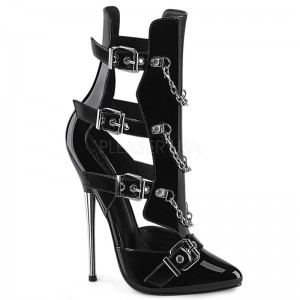 Pleaser Dagger-15 Laarzen Dames Zwart | JPGOX-BE