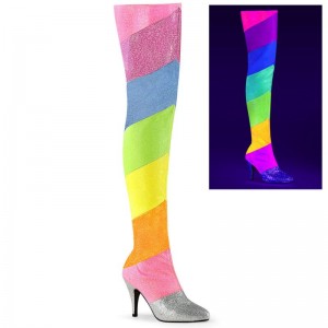 Pleaser Dream-3012RBG Hoge Hakken Dames Gekleurd | TKXJH-BE