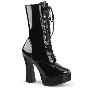 Pleaser Electra-1020 Laarzen Dames Zwart | HGFZB-BE