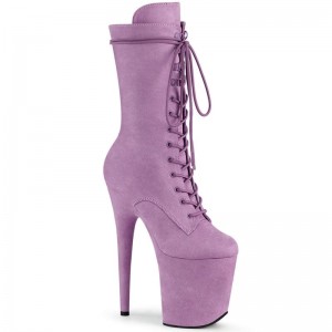 Pleaser Flamingo-1050FS Laarzen Dames Paars | FJVRZ-BE