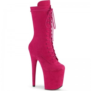 Pleaser Flamingo-1050FS Laarzen Dames Roze | KSXER-BE