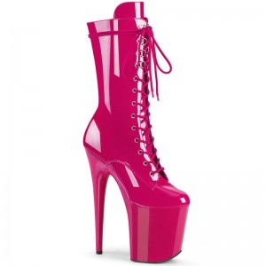 Pleaser Flamingo-1050 Laarzen Dames Roze | OYNHJ-BE