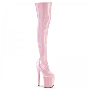 Pleaser Flamingo-3000HWR Hoge Hakken Dames Roze | GFMZA-BE