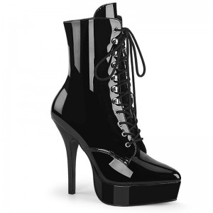 Pleaser Indulge-1020 Laarzen Dames Zwart | FSCAU-BE