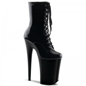 Pleaser Infinity-1020 Laarzen Dames Zwart | ONDSK-BE