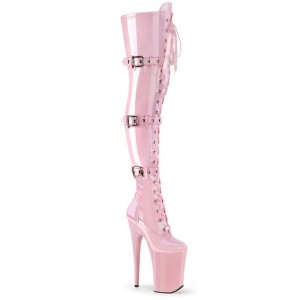 Pleaser Infinity-3028 Hoge Hakken Dames Roze | XIADM-BE