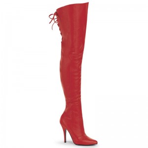 Pleaser Legend-8899 Hoge Hakken Dames Rood | NIKTJ-BE