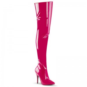 Pleaser Seduce-3010 Hoge Hakken Dames Roze | XDZUT-BE