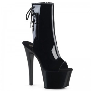 Pleaser Sky-1018 Laarzen Dames Zwart | WBRCN-BE