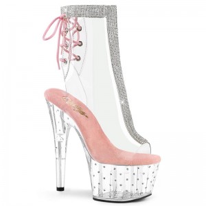 Pleaser Stardust-1018C-2RS Laarzen Dames Roze | VQRAW-BE