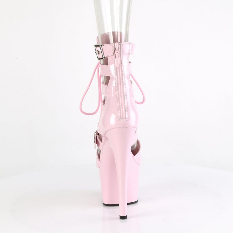 Pleaser Adore-1013MST Laarzen Dames Roze | EYPUM-BE