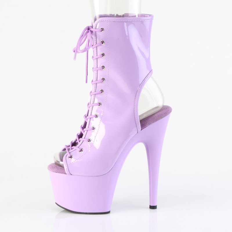 Pleaser Adore-1016 Laarzen Dames Lavendel | SWXIM-BE