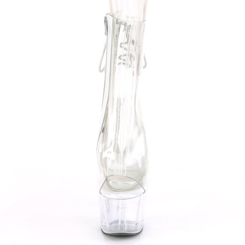 Pleaser Adore-1018C Laarzen Dames Clear | WZUOD-BE