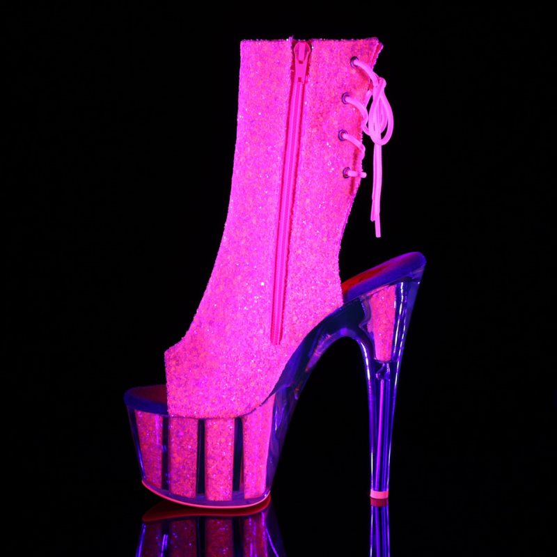 Pleaser Adore-1018G Laarzen Dames Roze | BJGSM-BE