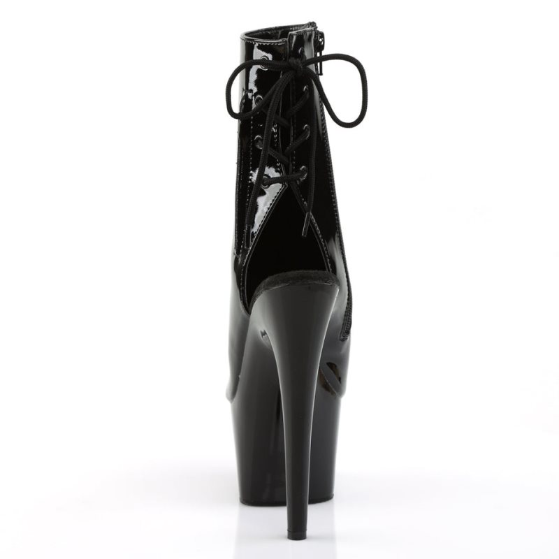 Pleaser Adore-1018 Laarzen Dames Zwart | ACYPI-BE