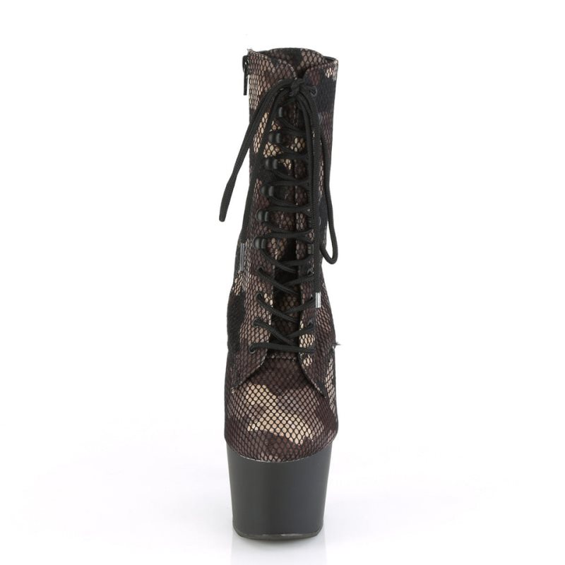 Pleaser Adore-1020CM Laarzen Dames Camo | ADBXR-BE
