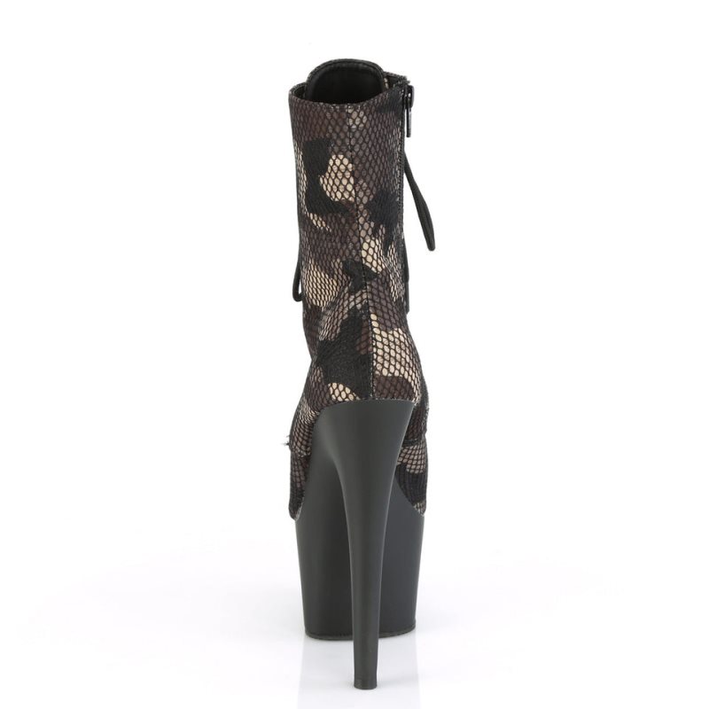 Pleaser Adore-1020CM Laarzen Dames Camo | ADBXR-BE