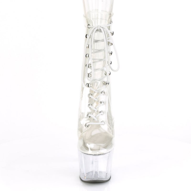 Pleaser Adore-1020C Laarzen Dames Clear | QDBME-BE