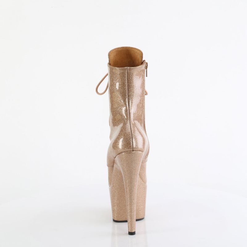 Pleaser Adore-1020GP Laarzen Dames Goud | REQVG-BE