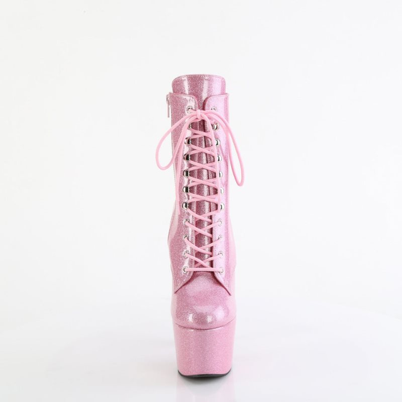 Pleaser Adore-1020GP Laarzen Dames Roze | LTXJZ-BE