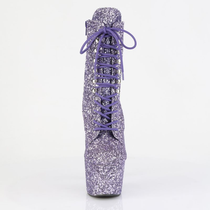 Pleaser Adore-1020GWR Laarzen Dames Paars | YBZAD-BE