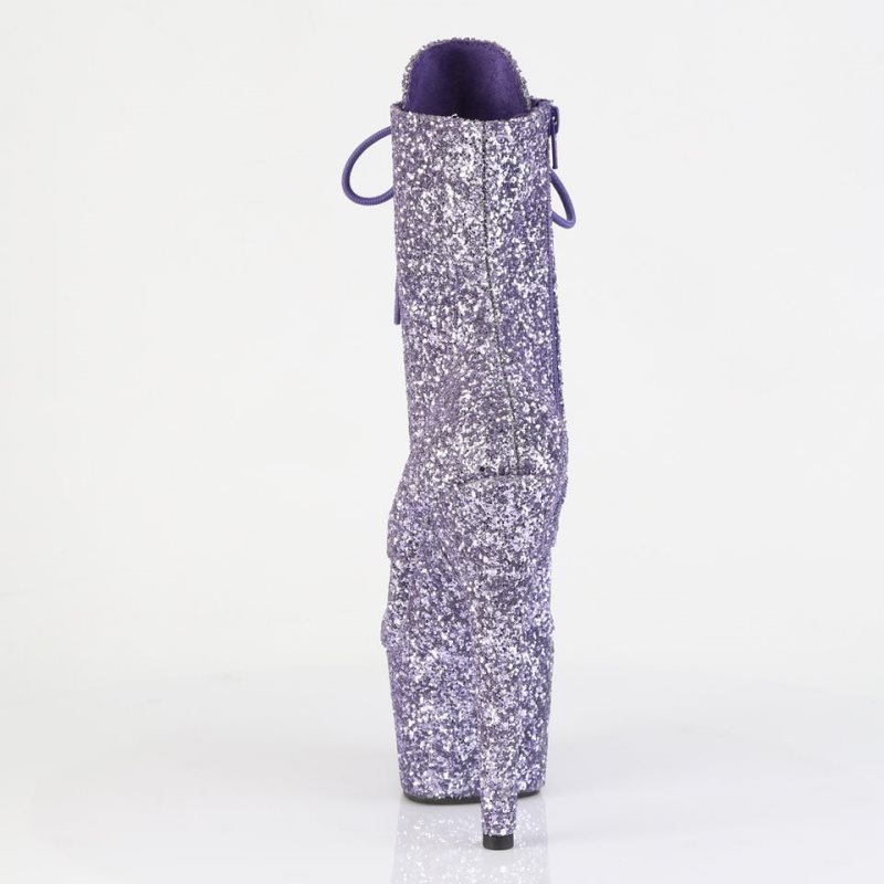 Pleaser Adore-1020GWR Laarzen Dames Paars | YBZAD-BE