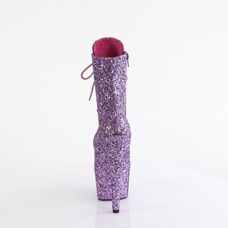 Pleaser Adore-1020GWR Laarzen Dames Paars | ZTWOY-BE
