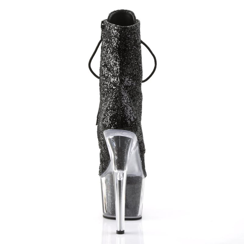 Pleaser Adore-1020G Laarzen Dames Zwart | FHNDL-BE