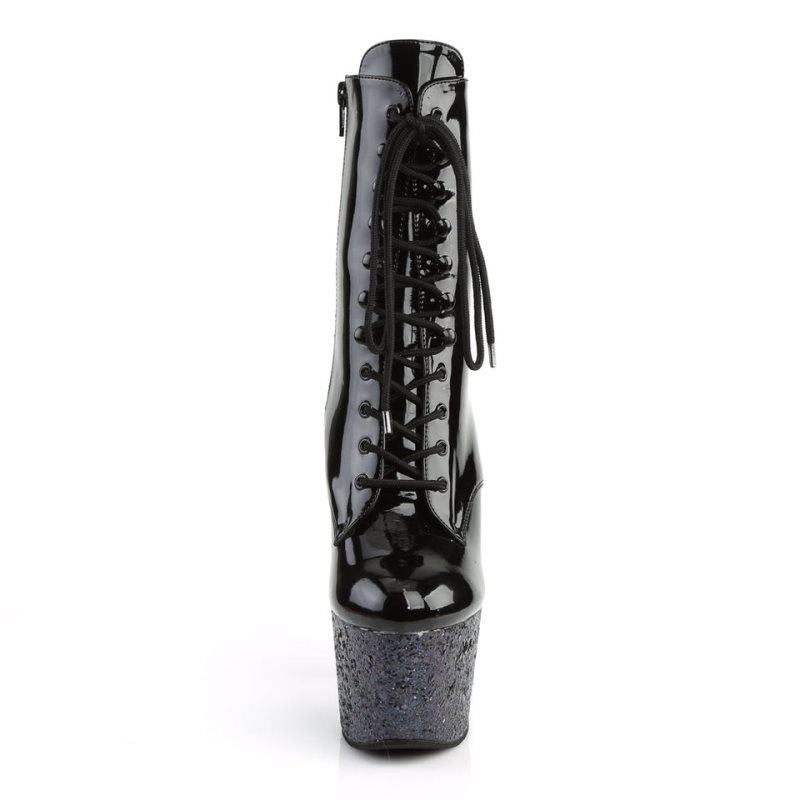 Pleaser Adore-1020LG Laarzen Dames Zwart | PMGEU-BE