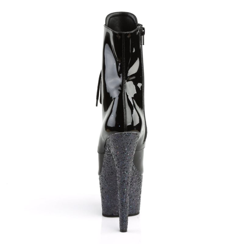 Pleaser Adore-1020LG Laarzen Dames Zwart | PMGEU-BE